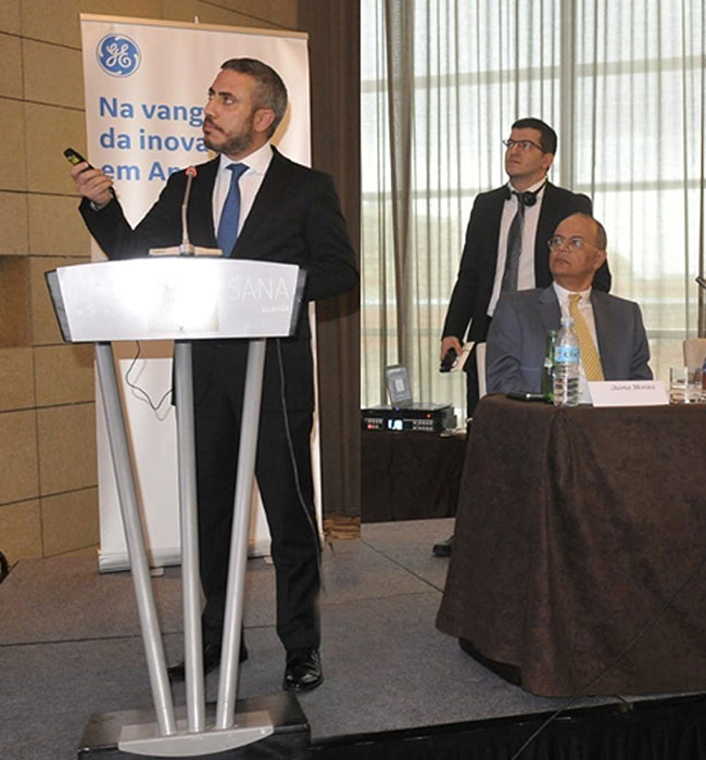 Présentation des Projets de Santé au Ministère de la Santé avec GE Healthcare / Angola